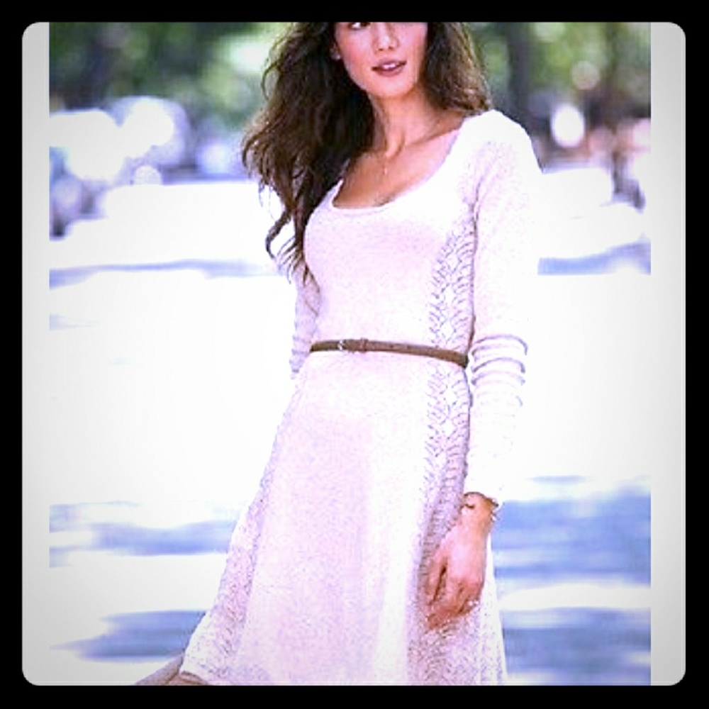Victoria's Secret scoopneck sweater dress